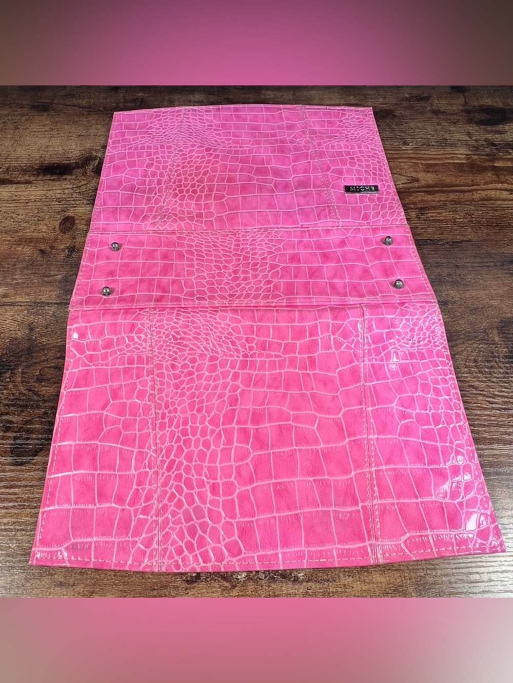 Miche Classic Shell Cori Pink Croc Interchangeable SHELL ONLY NO BASE BAG